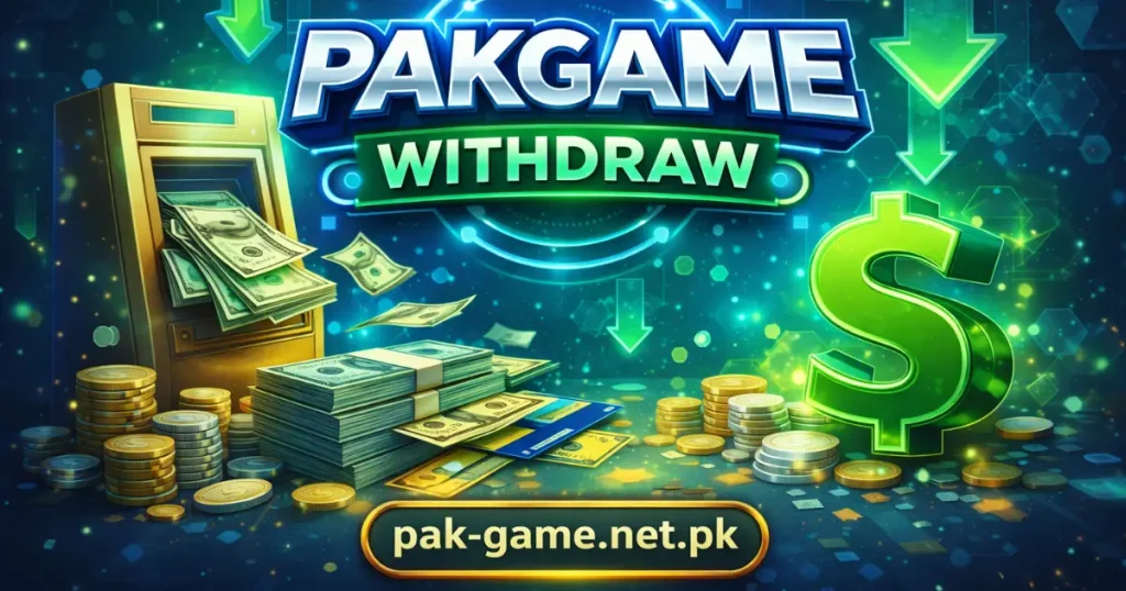 pakgame withdraw